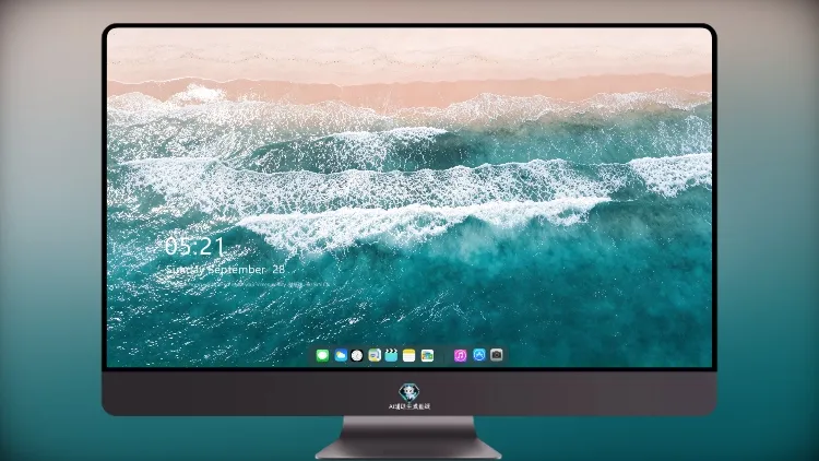 3张超清蓝色海浪大海壁纸 4K 电脑桌面锁屏图片